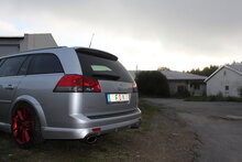 Fox Sportuitlaat Opel Vectra C OPC Caravan achterdemper rechts/links - 140x90 type 32 rechts/links