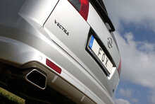 Fox Sportuitlaat Opel Vectra C OPC Caravan achterdemper rechts/links - 142x78 Type 61 rechts/links