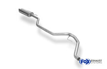Fox Sportuitlaat Opel Vectra C Caravan voordemper