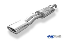 Fox Sportuitlaat VW Vento achterdemper - 135x80 Type 53