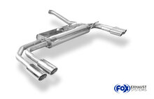 Fox Sportuitlaat Mercedes Vito/Viano - W639 (niet Compact) Achterdemper dwarsuitgang rechts/links - 2x88x74 Type 32 rechts/links