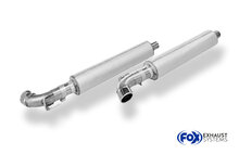 Fox Sportuitlaat Dodge Viper SRT-10 Achterdemper zijpijp met thermische isolatie - 1x90 Type 12 Rechts/Links