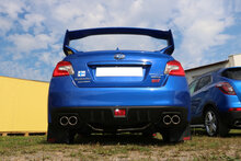 Fox Sportuitlaat Subaru WRX - V1 - Sedan Achterdemper rechts/links dubbele uitlaat - 2x90 Type 12 rechts/links
