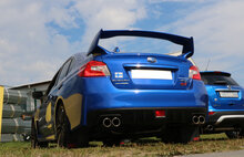 Fox Sportuitlaat Subaru WRX - V1 - Sedan Achterdemper rechts/links dubbele uitlaat - 2x90 Type 12 rechts/links