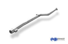 Fox Sportuitlaat BMW X3 F25 - Benzineverbindingspijp achterste geluiddemper/katalysator