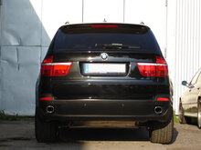 Fox Sportuitlaat BMW X5 Type E70 Diesel Achterdemper Dwarsuitlaat Rechts/Links - 1x93x79 Type 71 Rechts/Links