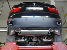 Fox Sportuitlaat BMW X5 Type E70 Diesel Achterdemper Dwarsuitlaat Rechts/Links - 1x93x79 Type 71 Rechts/Links