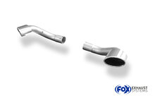 Fox Sportuitlaat BMW X5 - E70 uitlaatpijpen compatibel met originele achterdemper - 115x85 Type 38 rechts/links