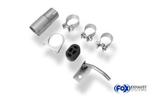 Fox Sportuitlaat Volvo XC90 I Achterdemper, dubbele uitlaat rechts/links - 2x76 Type 13 rechts/links