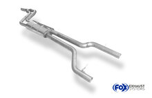 Fox Sportuitlaat Jaguar XE voordemper