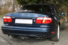 Fox Sportuitlaat Mazda Xedos 9 achterdemper - 2x76 Type 16