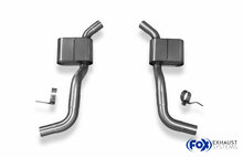 Fox Sportuitlaat Jaguar XK8/ XKR Type QEV/ QDV middendemper rechts/links &Oslash;63,5