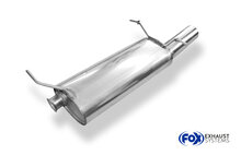 Fox Sportuitlaat Citroen Xsara N1 achterdemper - 1x90 Type 13