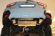 Fox Sportuitlaat Subaru XV - G5 Achterdemper dwarsuitgang rechts/links - 145x65 Type 59 rechts/links