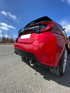 Fox Sportuitlaat Toyota Yaris P21 GR Achterdemper dwarsuitgang rechts/links - 1x100 Type 25 rechts/links