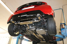 Fox Sportuitlaat Toyota Yaris P21 GR Achterdemper dwarsuitgang rechts/links - 1x100 Type 25 rechts/links