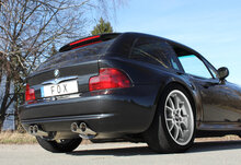 Fox Sportuitlaat BMW Z3 M achterdemper rechts/links - 2x80 type 25 rechts/links