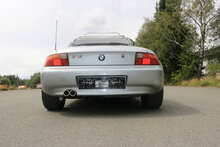 Fox Sportuitlaat BMW Z3 Roadster &amp; Coup&eacute; - E36 Achterdemper - 2x70 Type 13