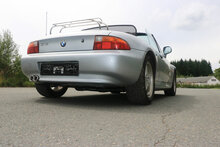 Fox Sportuitlaat BMW Z3 Roadster &amp; Coup&eacute; - E36 Achterdemper - 2x70 Type 13