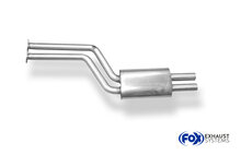 Fox Sportuitlaat BMW Z4 E85 voordemper &Oslash;50mm