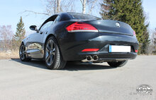 Fox Sportuitlaat BMW Z4 E89 - sDrive 23i Achterdemper - 2x80 Type 25