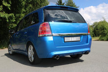 Fox Sportuitlaat Opel Zafira B OPC achterdemper, rechter/linker uitlaat - 1x90 Type 25 rechts/links