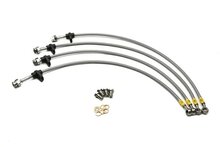 HEL RVS gevlochten remleidingen BMW E46 320d 4-delige set