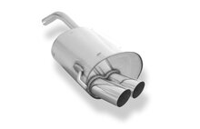 Fox Sportuitlaat Alfa Romeo 147 achterdemper - 2x70 Type 14