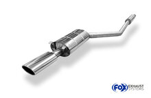Fox Sportuitlaat Porsche 944 half uitlaatsysteem bestaande uit achter- en voordemper - uitlaatpijp 140x90 type 44