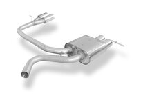 Fox Sportuitlaat FOX sportuitlaat geschikt voor BMW E87 118d 120d, achterdemper, rechter/linker uitlaat - 2x76 type 10 rechts/links