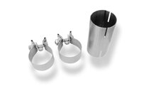 Fox Sportuitlaat FOX sportuitlaat geschikt voor BMW F23 - 220i cabriolet, dwarsgeplaatste achterdemper, uitlaat rechts/links - 1x90 type 12 rechts/links