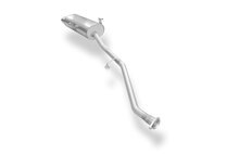 Fox Sportuitlaat FOX sportuitlaat geschikt voor BMW E30 316i/318i vanaf 9/87, half systeem vanaf katalysator met 2-gats flens - 135x80 type 53