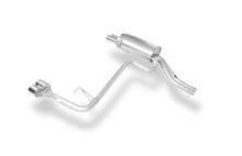 Fox Sportuitlaat FOX Sport uitlaat geschikt voor BMW E46 320/ 323/ 325/ 328/ 330, achterdemper, rechter/linker uitlaat, dubbele doorstroming - 2x76 Type 13 rechts/links