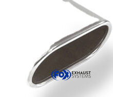 Fox Sportuitlaat FOX Sport uitlaat geschikt voor BMW E90/91/92 - 320d achterdemper - 160x80 Type 52
