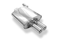 Fox Sportuitlaat FOX Sport uitlaat geschikt voor BMW E39 520i/ 523i/ 525i/ 528i achterdemper - 2x76 Type 13
