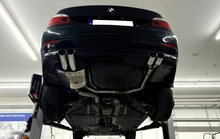 Fox Sportuitlaat FOX Sport uitlaat voor BMW E60 - 520i/ 523i/ 525i/ 530i Achterdemper Rechts/Links Uitlaat - 2x80 Type 10 Rechts/Links M5 Look