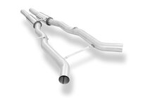Fox Sportuitlaat FOX sportuitlaat geschikt voor BMW F10 550i, voordemper rechts/links