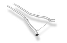 Fox Sportuitlaat FOX Sport uitlaat geschikt voor BMW E63/64 645i 650i, vervangingspijp voor de middendemper.