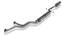 Fox Sportuitlaat FOX sportuitlaatsysteem geschikt voor BMW 6 Serie E24 - 635 CSI compleet systeem met spruitstukken - 2x63 Type 14