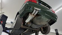 Fox Sportuitlaat Audi 80 Type B4 Sedan &amp; Avant Dubbele uitlaatdemper en voordemper - 2x76 Type 18