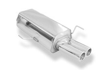 Fox Sportuitlaat Audi 80 Type B4 Sedan &amp; Avant Achterdemper &Oslash;63,5 mm - 2x76 Type 12