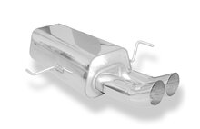 Fox Sportuitlaat Audi 80 Type B4 Sedan &amp; Avant Achterdemper &Oslash;63,5mm - 2x76 Type 18