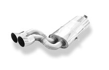 Fox Sportuitlaat Audi 80/90 Type 81 achterdemper standaard - 2x76 Type 18