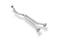 Fox Sportuitlaat Vervangingspijp voor de voordemper van de Audi 80/90 Type 89 quattro (totale lengte ca. 1,6 m)
