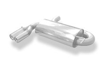 Fox Sportuitlaat Audi S3 Type 8L Achterdemper &Oslash;70mm - 2x76 Type 13