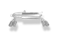 Fox Sportuitlaat Audi A3 Type 8L quattro achterdemper, rechter/linker uitlaat &Oslash; 63,5 mm - 2x76 Type 12 rechts/links