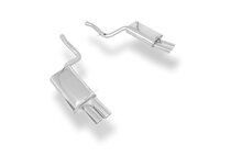 Fox Sportuitlaat Audi A4 Type B7 quattro achterdemper rechts/links &Oslash;63,5 mm voor 4-pijps uitvoering - 2x88x74 Type 32