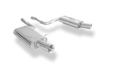 Fox Sportuitlaat Audi A4 quattro B7 - 3.2l Achterdemper rechts/links - 1x100 Type 24 rechts/links