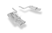 Fox Sportuitlaat Audi S4 B7 achterdemper rechts/links - 2x88x74 type 32 rechts/links