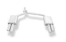 Fox Sportuitlaat Audi A4 B8 Sedan/Avant + S-Line Achterdemper rechts/links dubbele uitlaat incl. Y-adapterbuis &Oslash;55mm binnendiameter - 2x88x74 Type 32 rechts/links